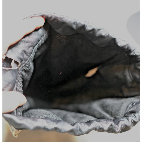 Nike Diamond Elite Pro Baseball Bag Black/Gold Cowhide Leather LMT Collectible - Picture 8 of 9